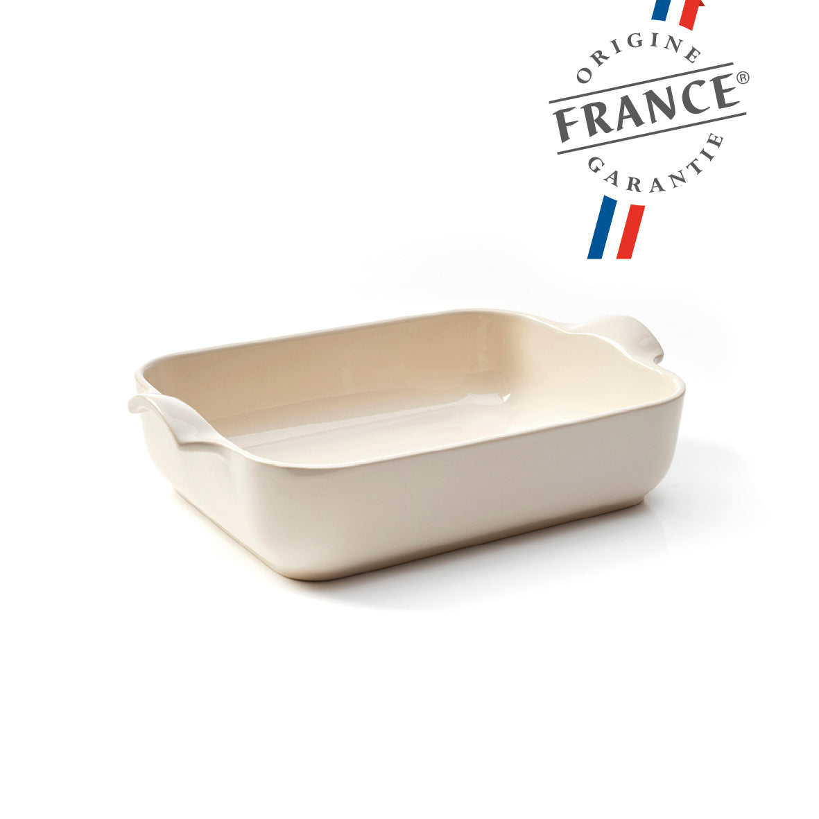 Ceramic oven dish - Made in France - 500 ml - 1 person Cream