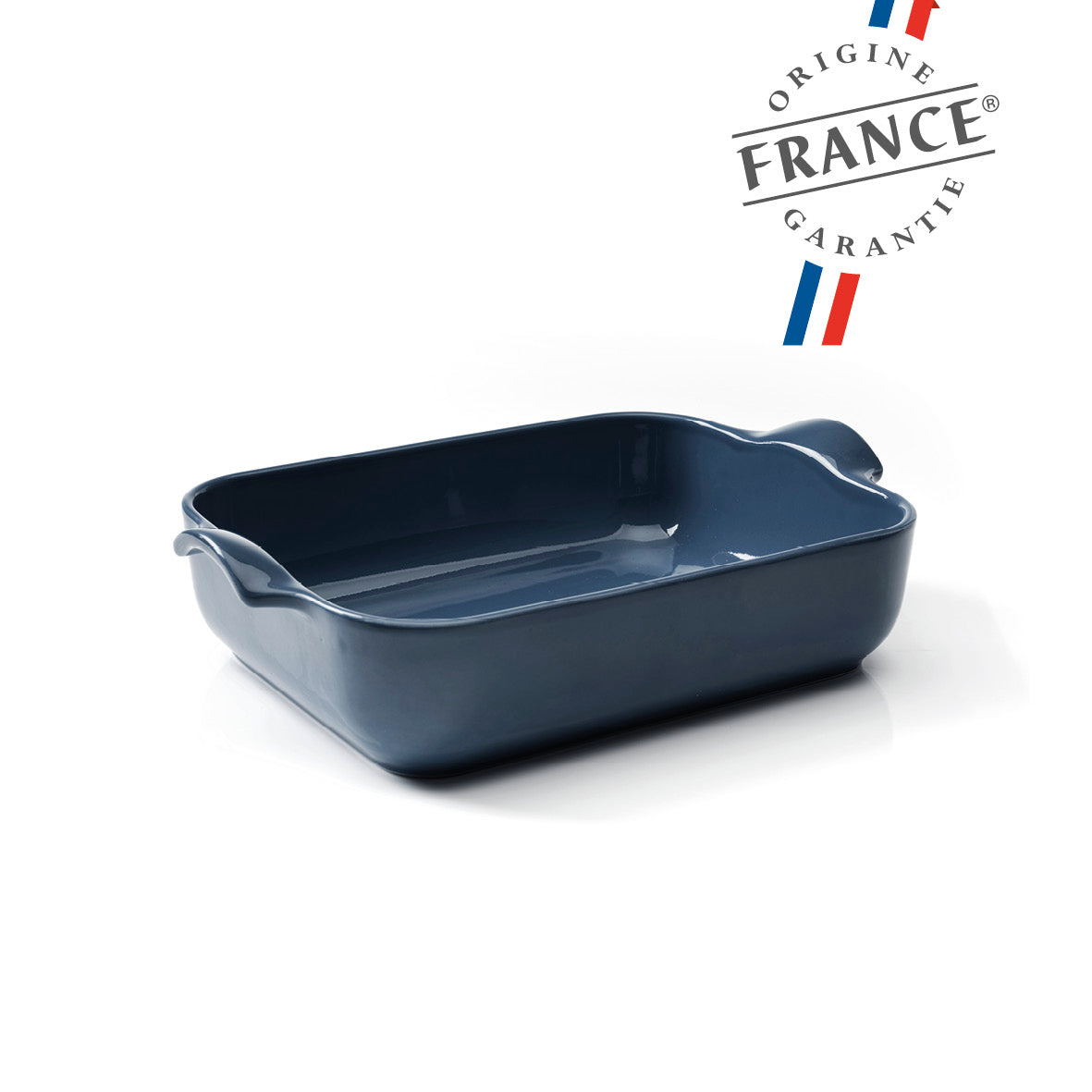 Ceramic oven dish - Made in France - 5L - 6-8 people Blue