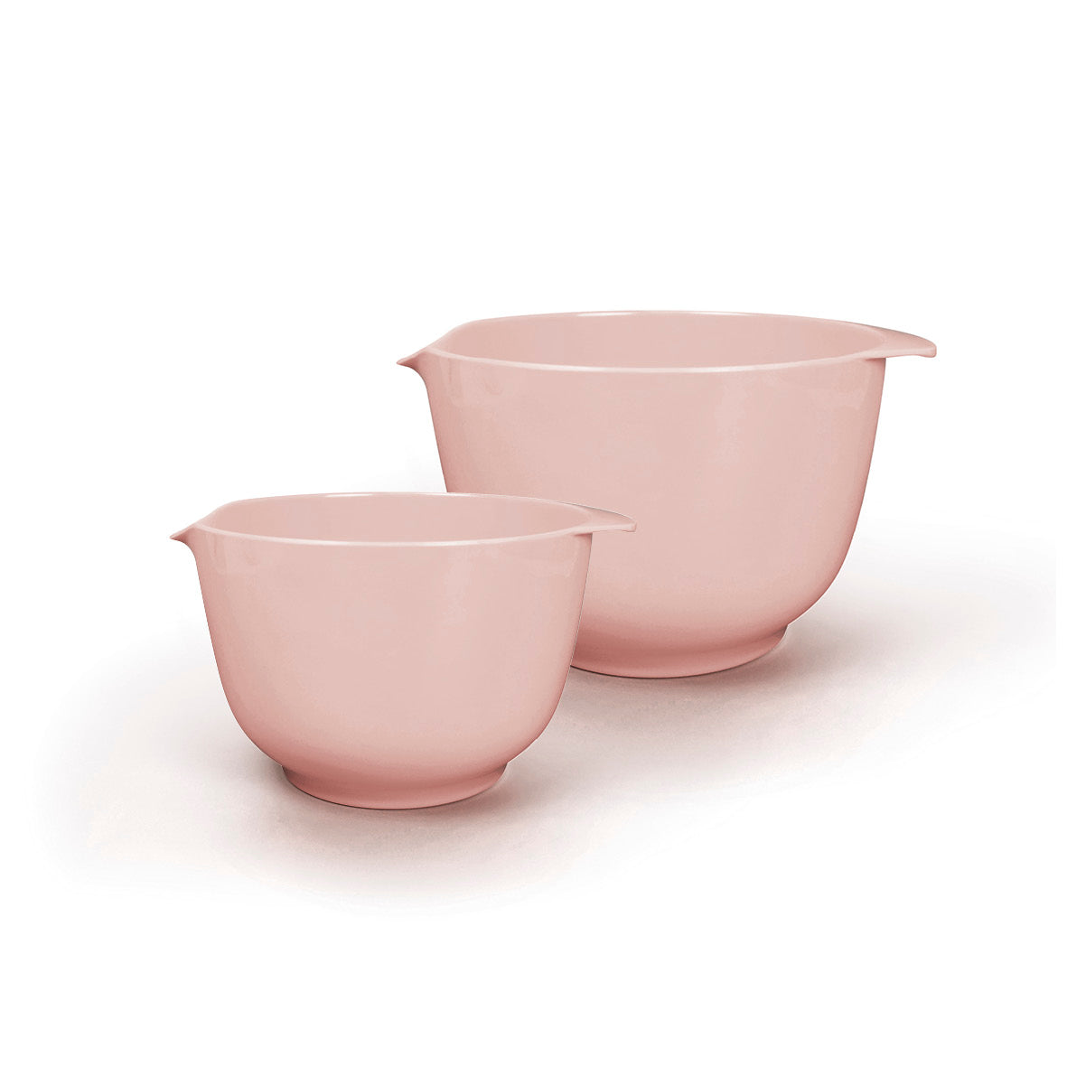 Set of 2 mixing bowls - 18 + 24 cm Old rose