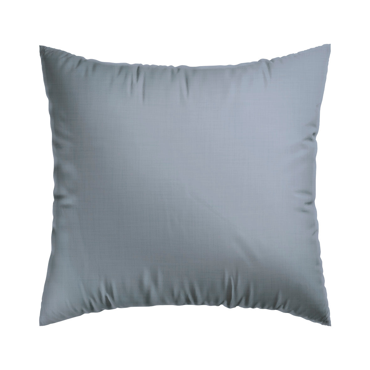 Pillowcase washed cotton - Uni Light blue
