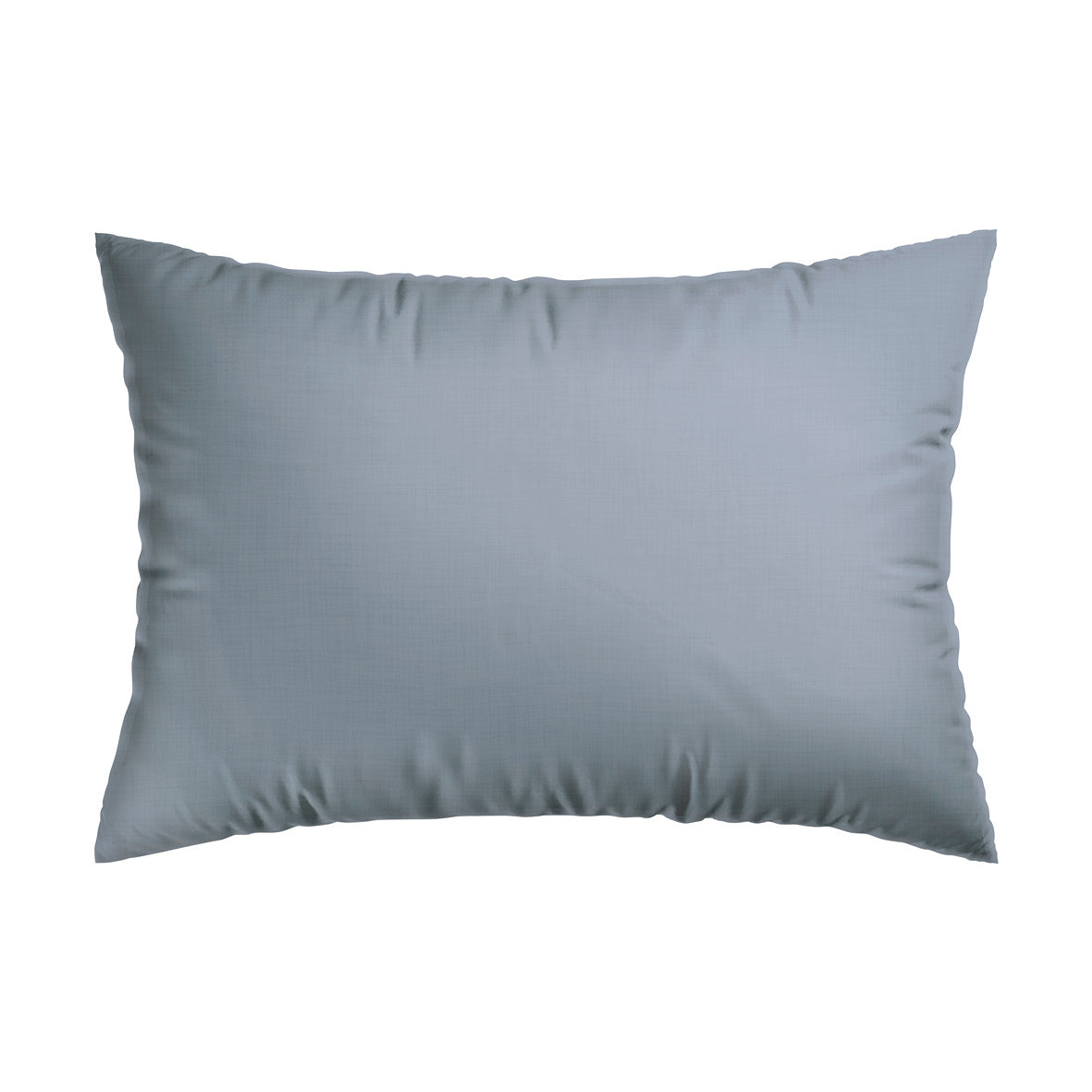 Pillowcase washed cotton - Uni Light blue 50 x 70 cm