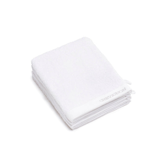 Set of 4 washcloths - White