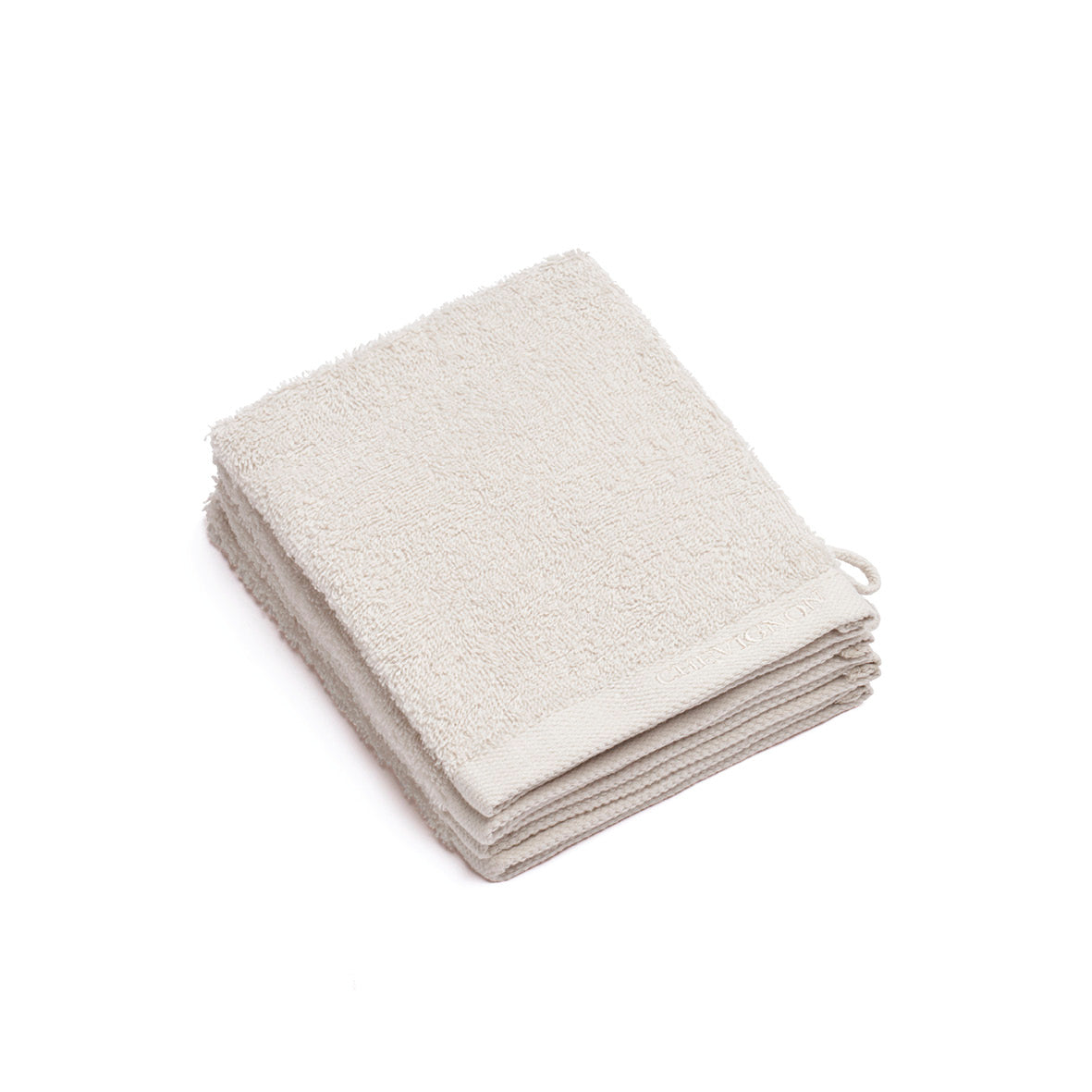 Set of 4 washcloths - Off-white