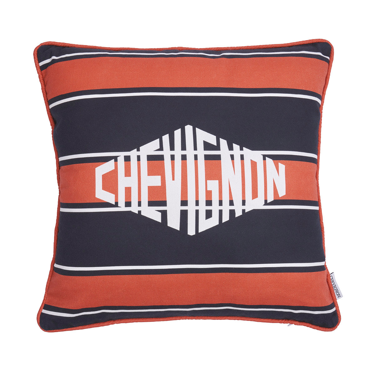 Cushion striped - Terracotta