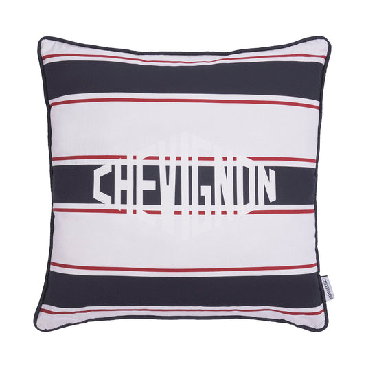 Cushion striped - Blue / Red