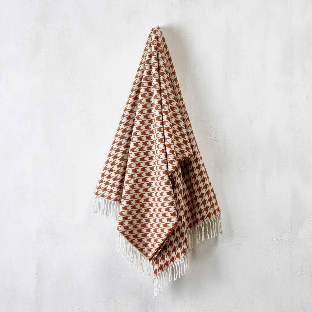 Woven plaid - Houndstooth Brown