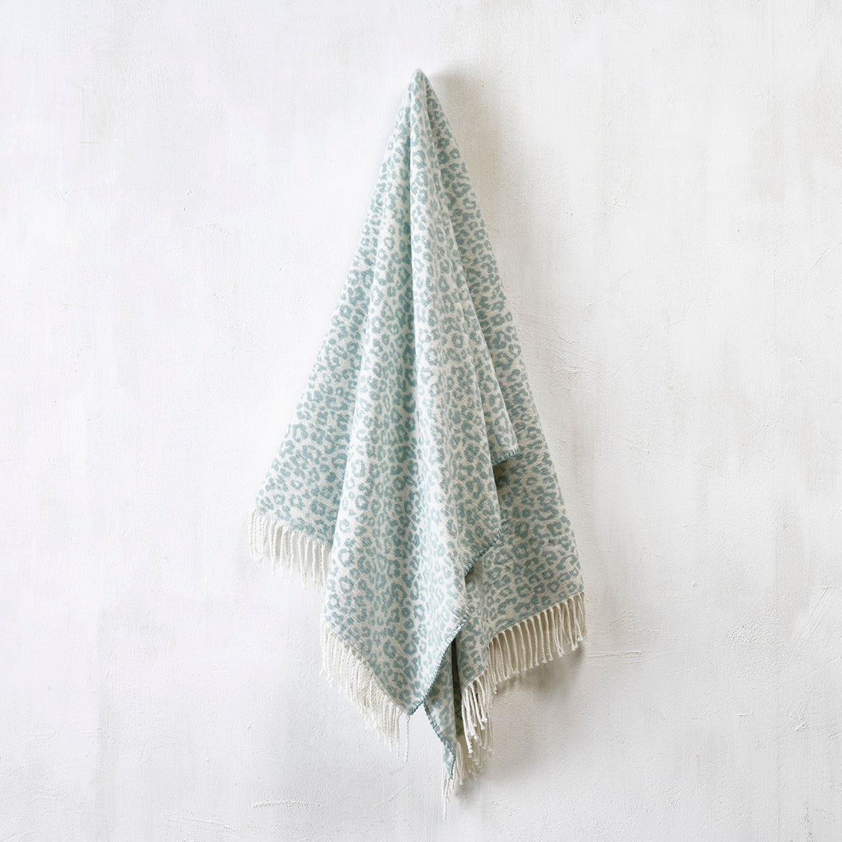 Woven plaid - Leopard Mint