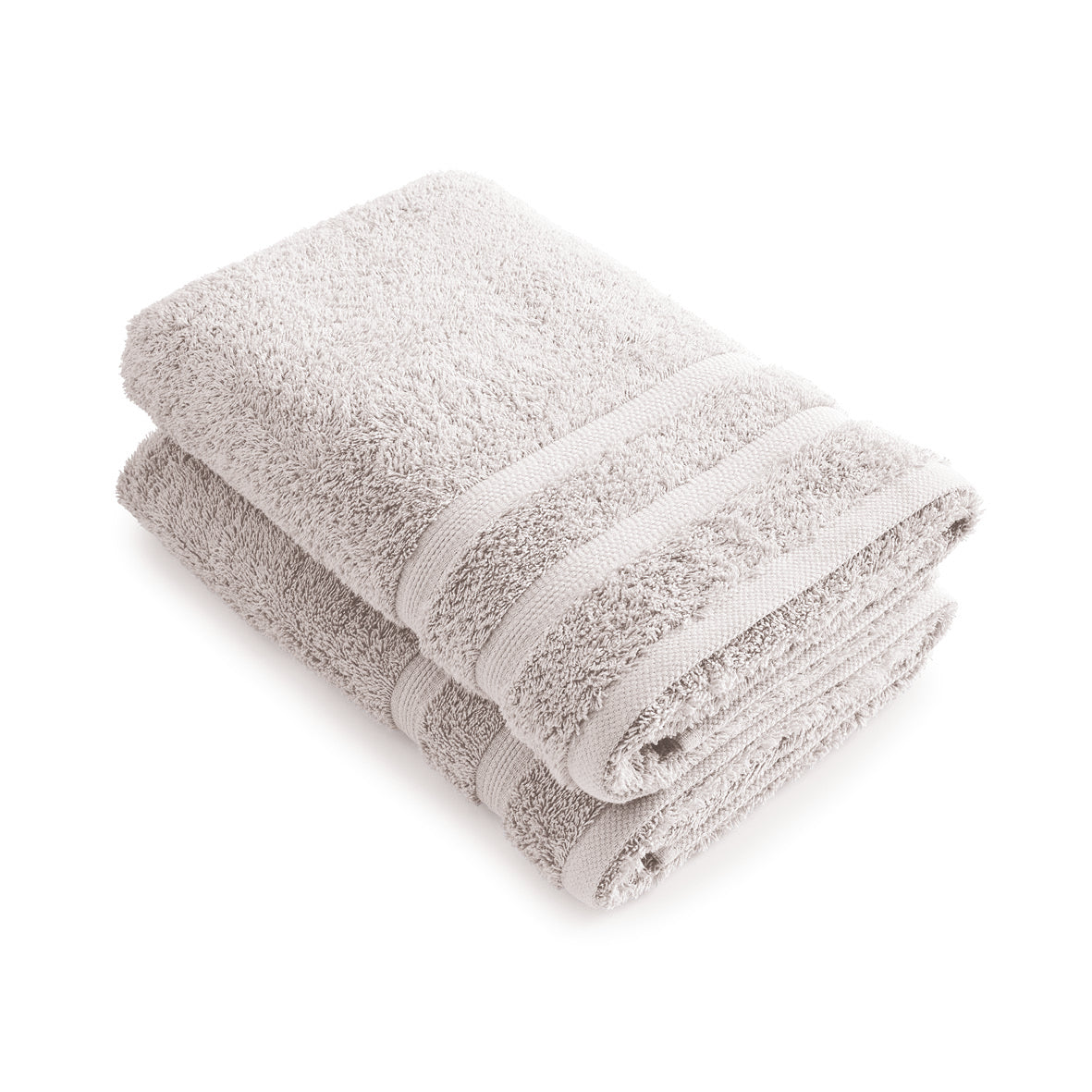 Set of 2 bathtowels Sand