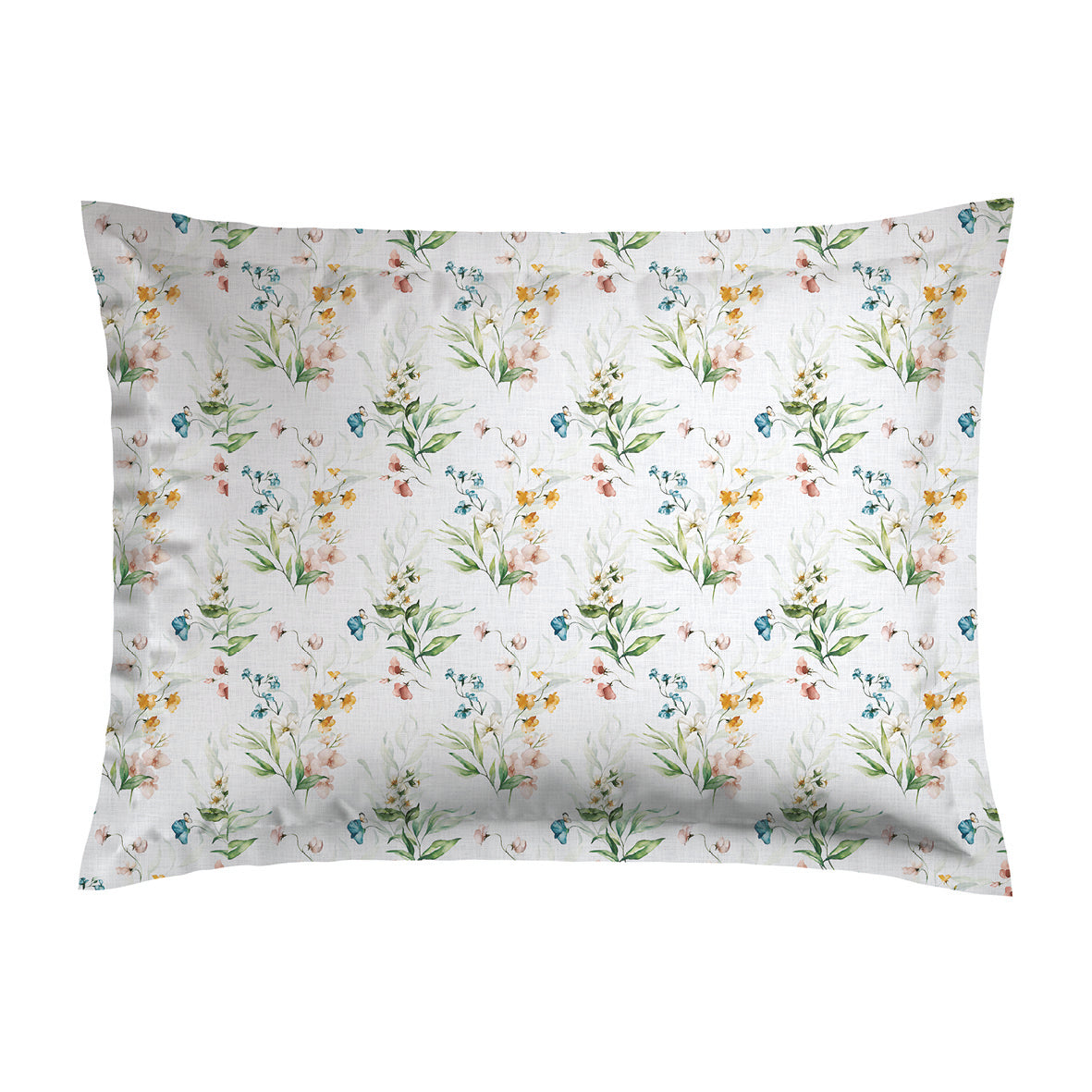 Pillowcase(s) cotton satin - Belle de Nuit White 2 x (50 x 70 cm)