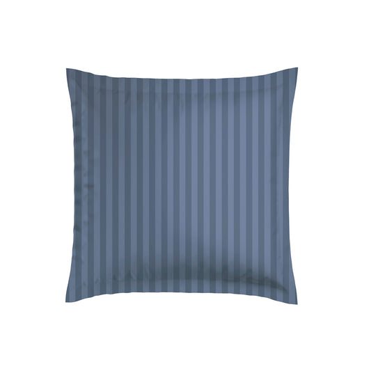 Pillowcase(s) cotton satin dobby stripe woven - Blue