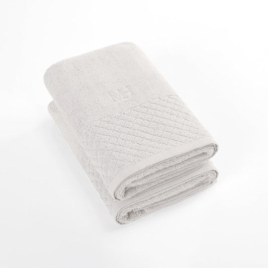 Set of 2 handtowels - 2 x (50 x 100 cm) White