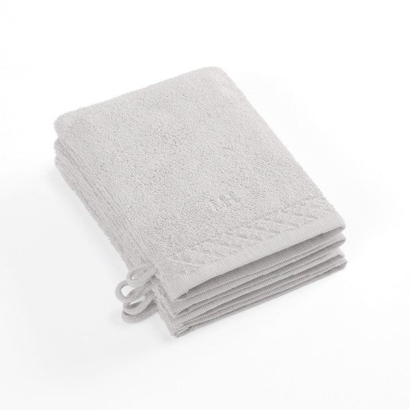 Set of 4 washcloths - 4 x (15 x 21 cm) Sand