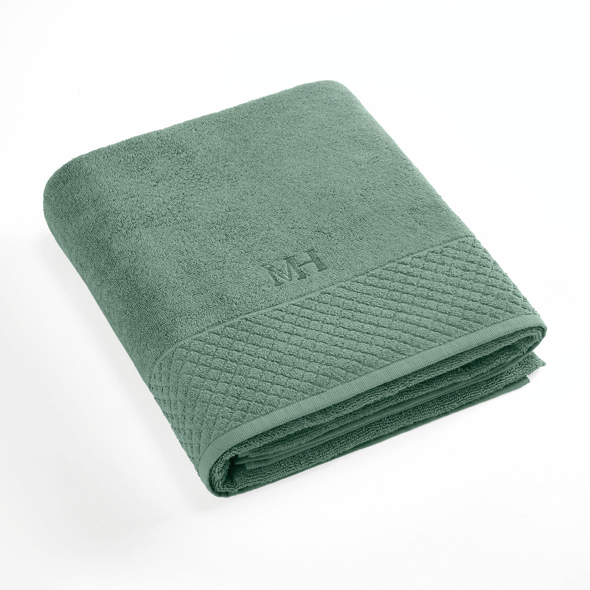 Maxi bathtowel - 100 x 150 cm Bottle green