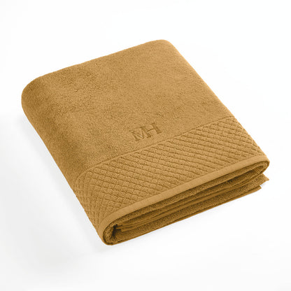 Maxi bathtowel - 100 x 150 cm Mustard yellow