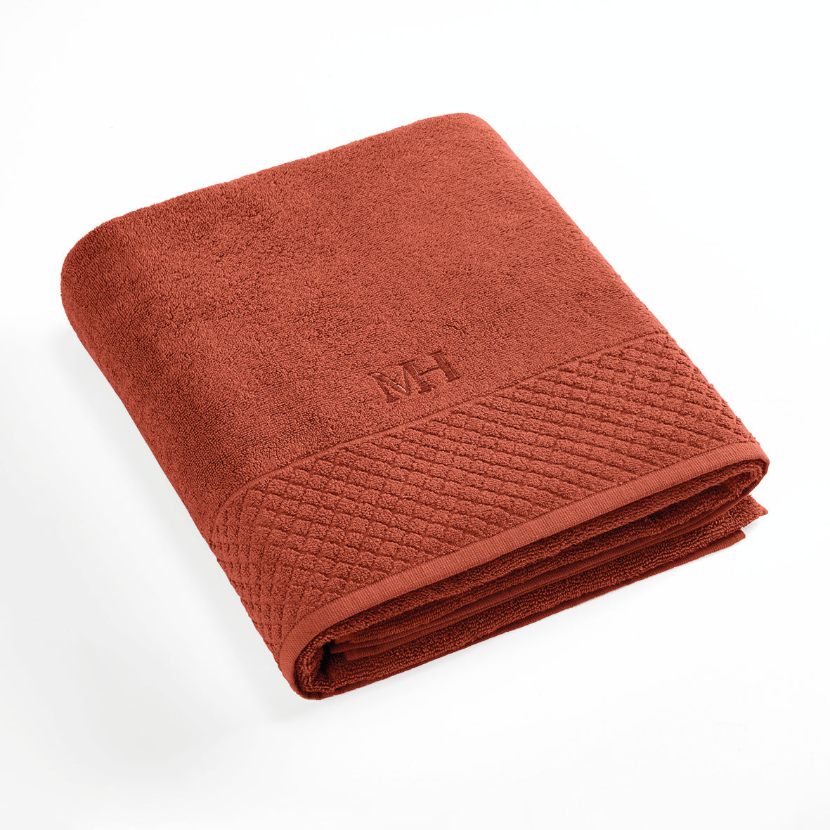 Maxi bathtowel - 100 x 150 cm Terracotta