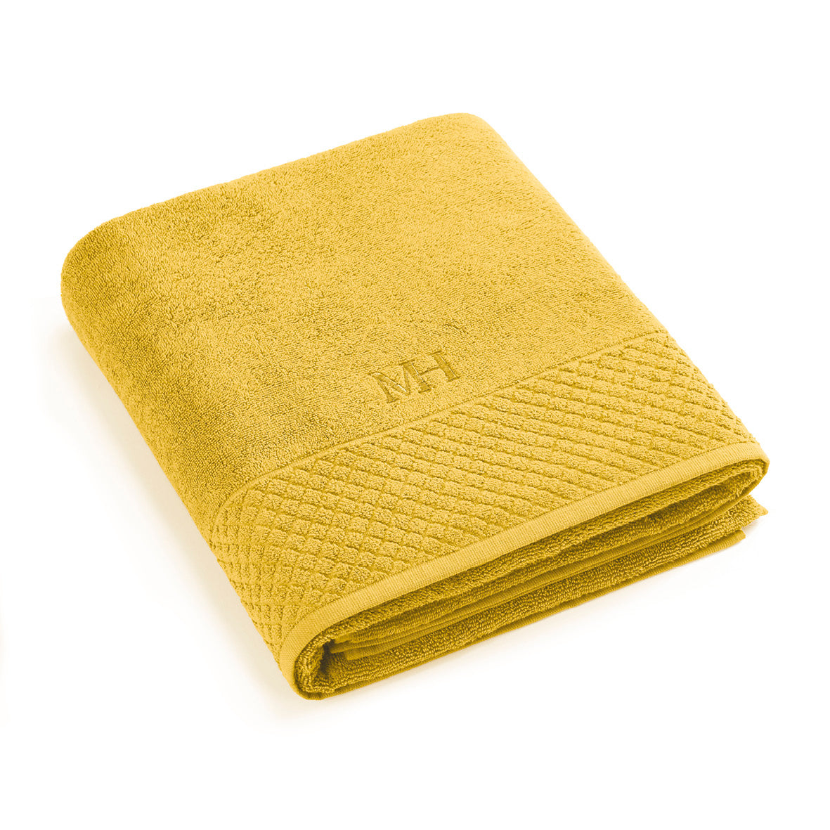 Maxi bathtowel - 100 x 150 cm Yellow