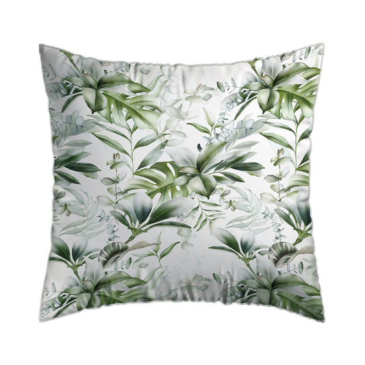 Pillowcases cotton satin - Jardin Exotique white 2 x (63 x 63 cm)