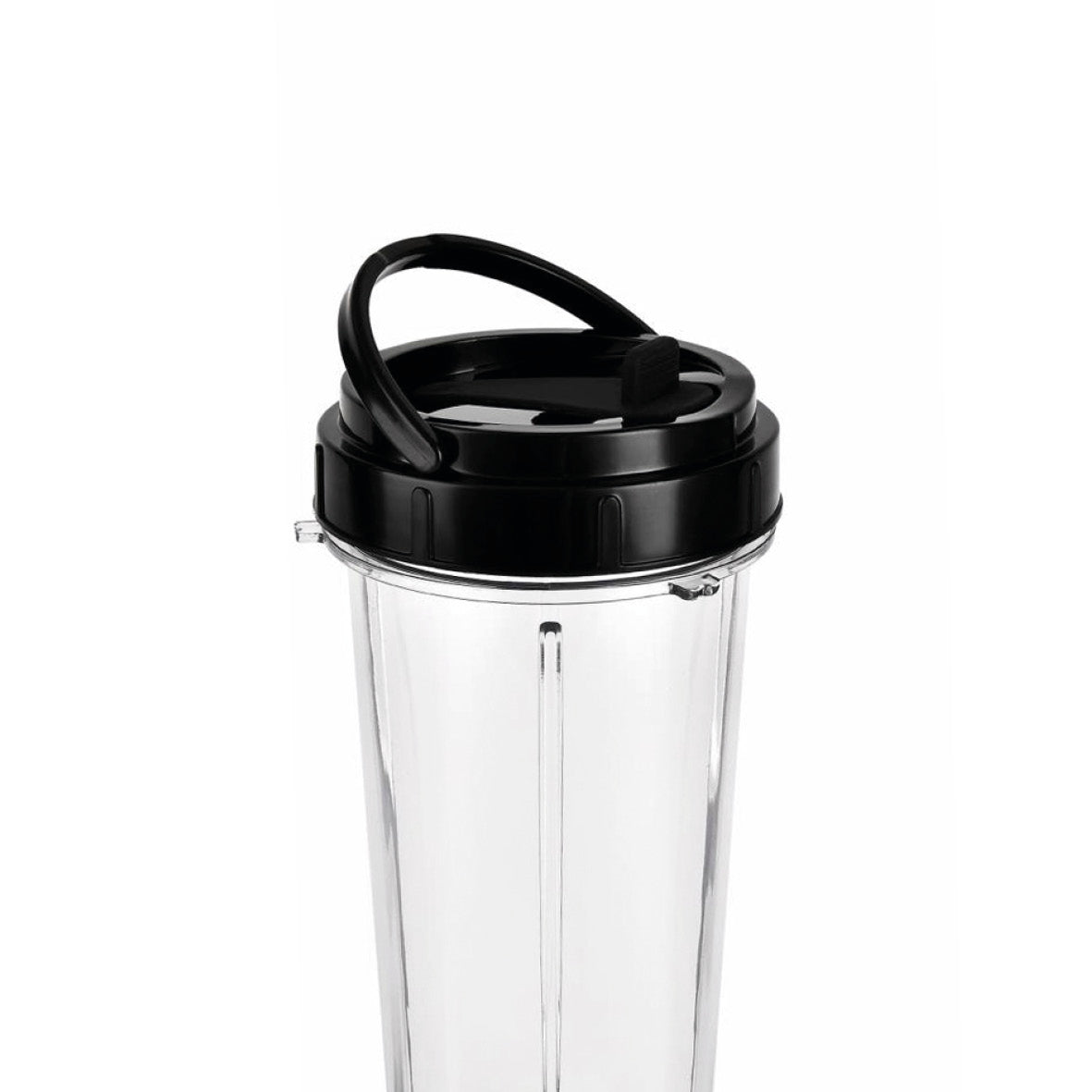 Smoothie machine with 2 glass jars and additional blade - Black / Silver