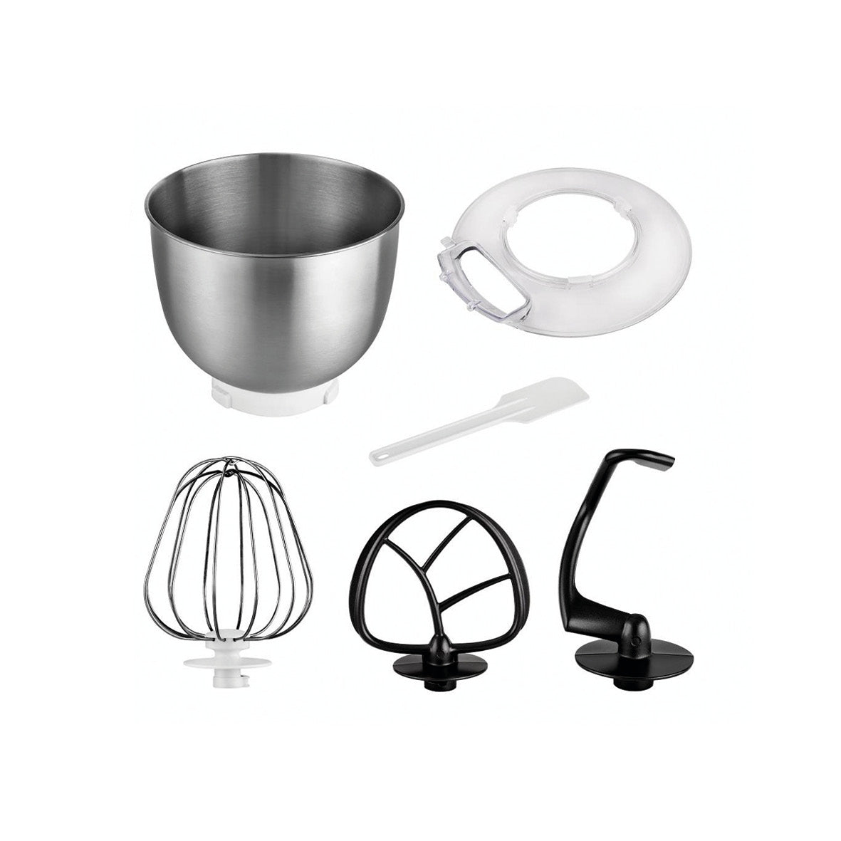 Food processor 5L - White / Grey