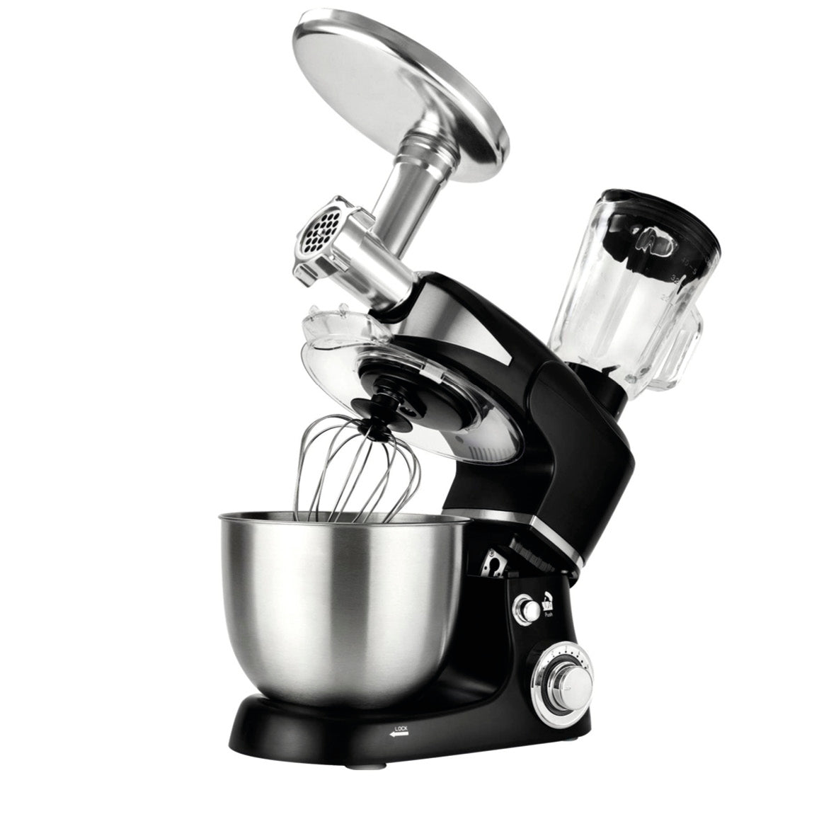 Multifunction food processor - Black / Grey