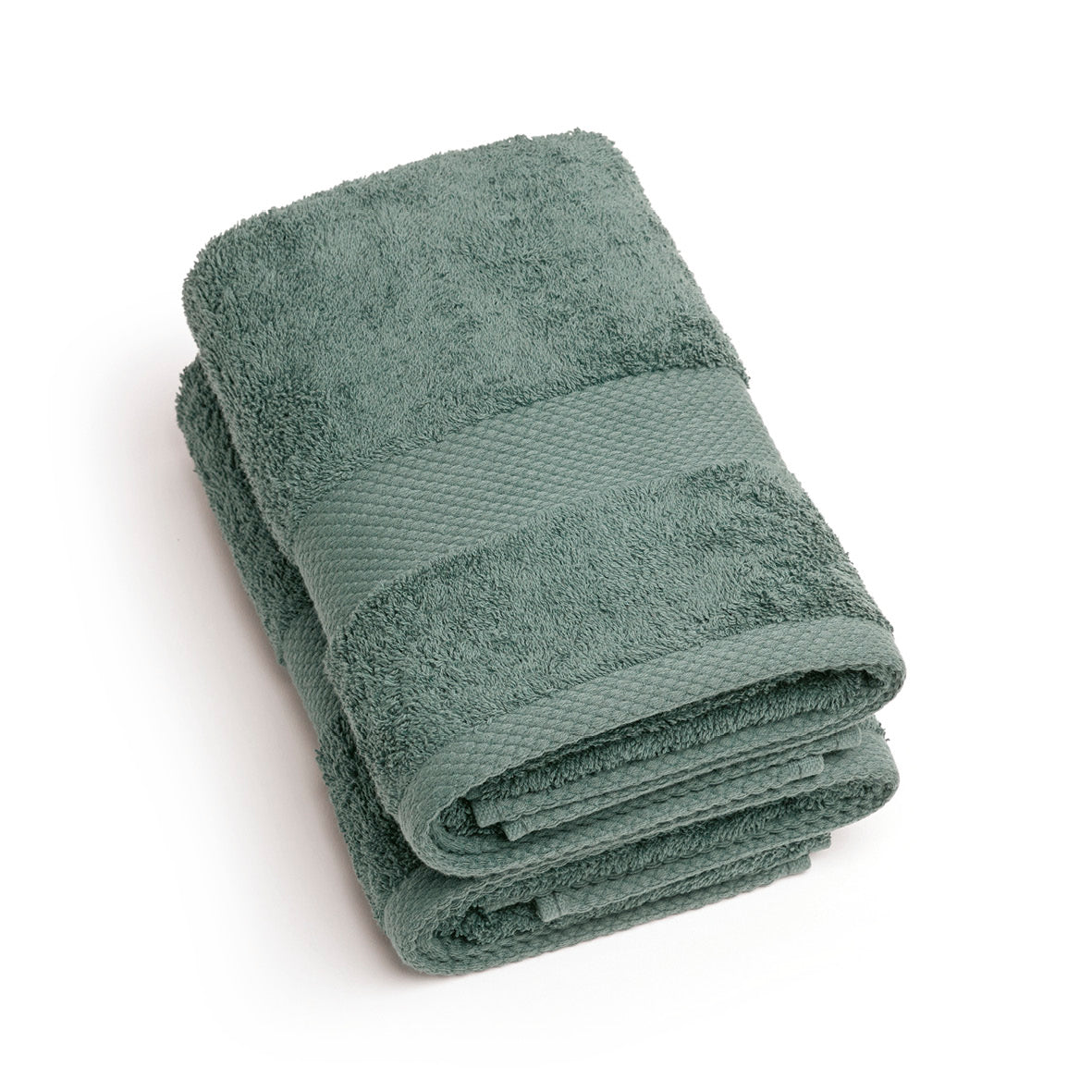 Set of 2 handtowels - 2 x (50 x 100 cm) Bottle green