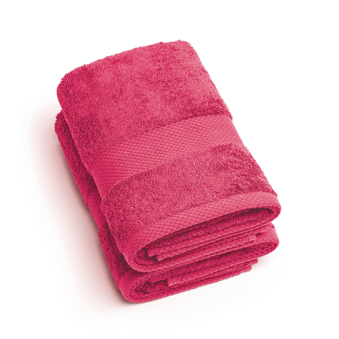 Set of 2 handtowels - 2 x (50 x 100 cm) Fuchsia