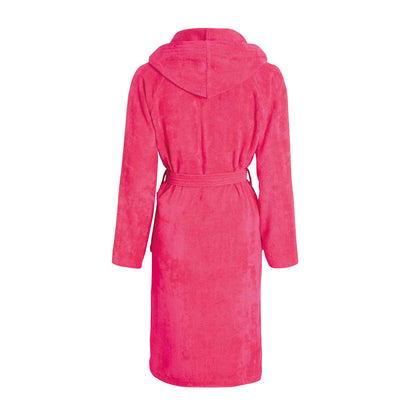 Hooded bathrobe - Fuchsia