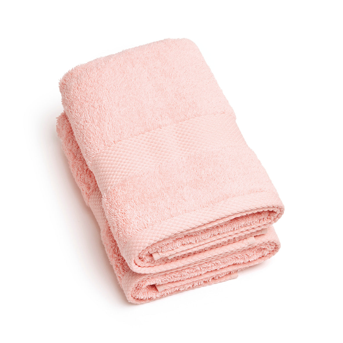 Set of 2 handtowels - 2 x (50 x 100 cm) Salmon pink