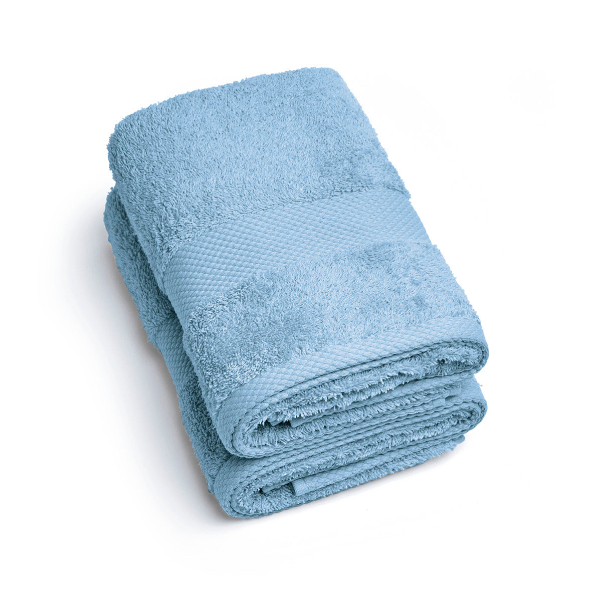 Set of 2 handtowels - 2 x (50 x 100 cm) Sky blue