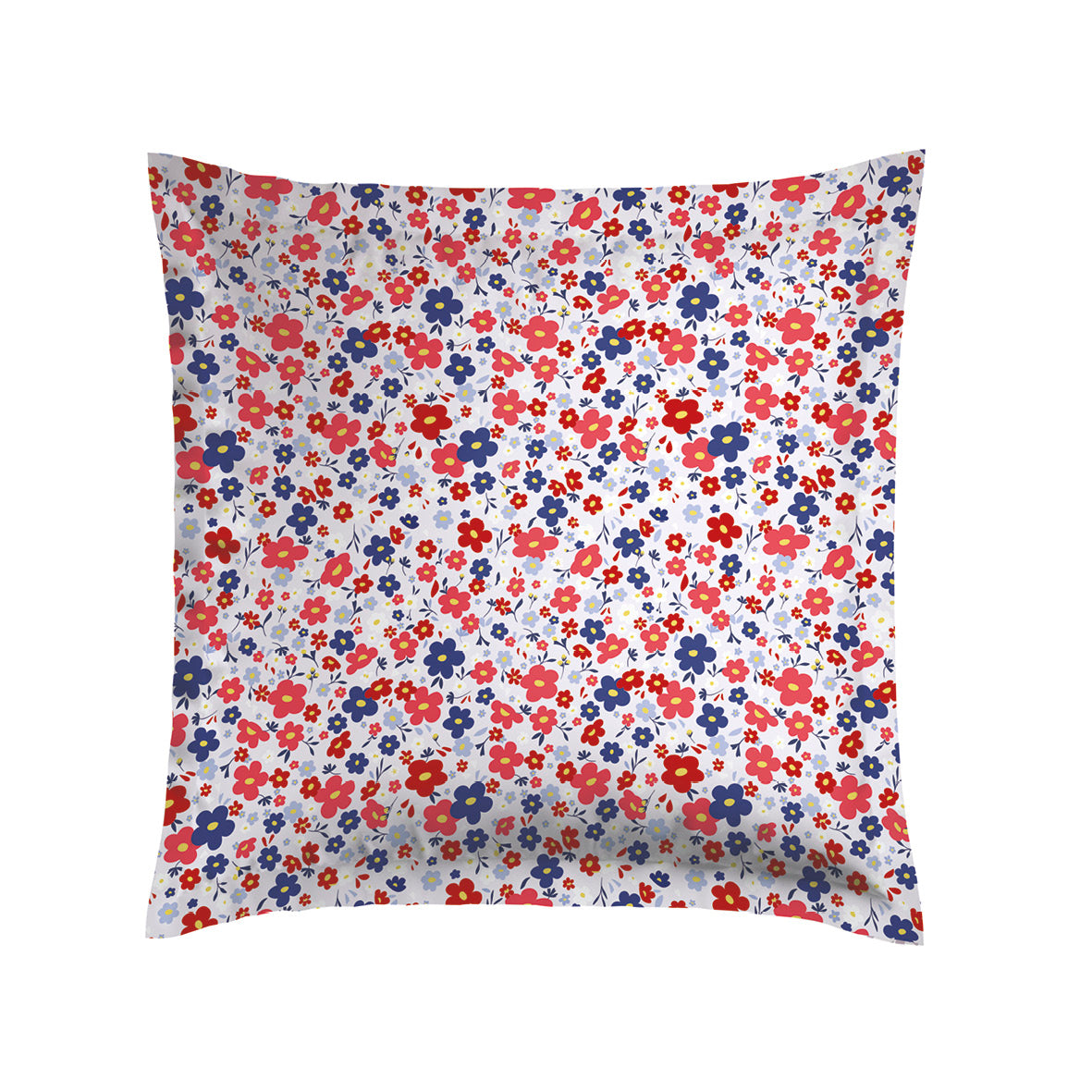 Pillowcase(s) cotton satin - Capucine Blue