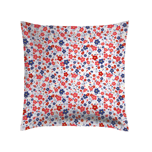 Pillowcase(s) cotton satin - Capucine Blue