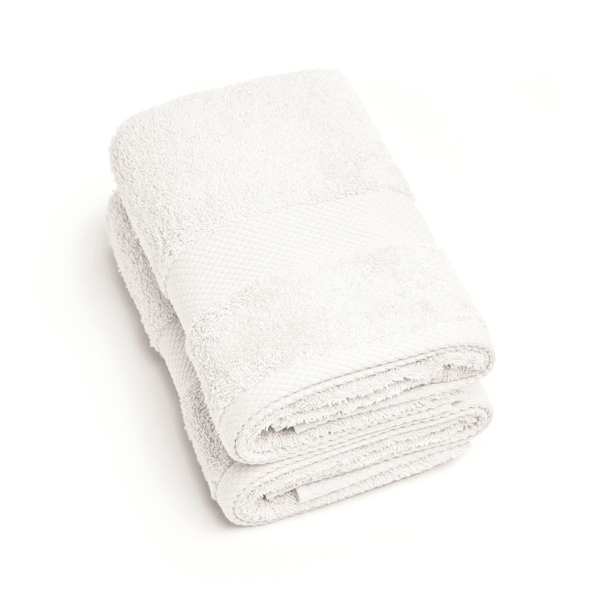 Set of 2 handtowels - 2 x (50 x 100 cm) White