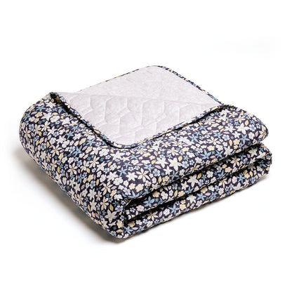 Bedspread Etoile de Printemps Blue - 180 x 220cm