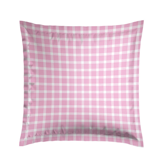 Pillowcase(s) cotton satin - Carole Pink 2 x (63 x 63 cm)