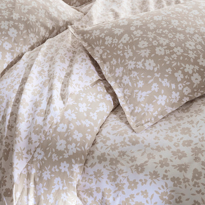 Pillowcase(s) cotton satin - Les Yeux de Suzanne Taupe