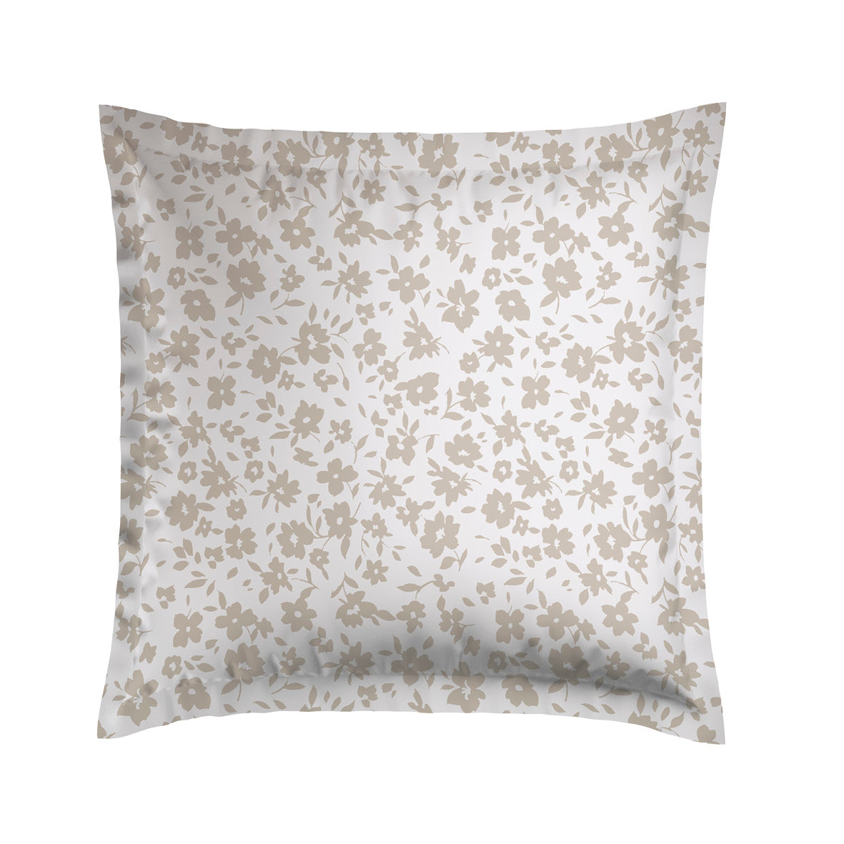 Pillowcase(s) cotton satin - Les Yeux de Suzanne Taupe