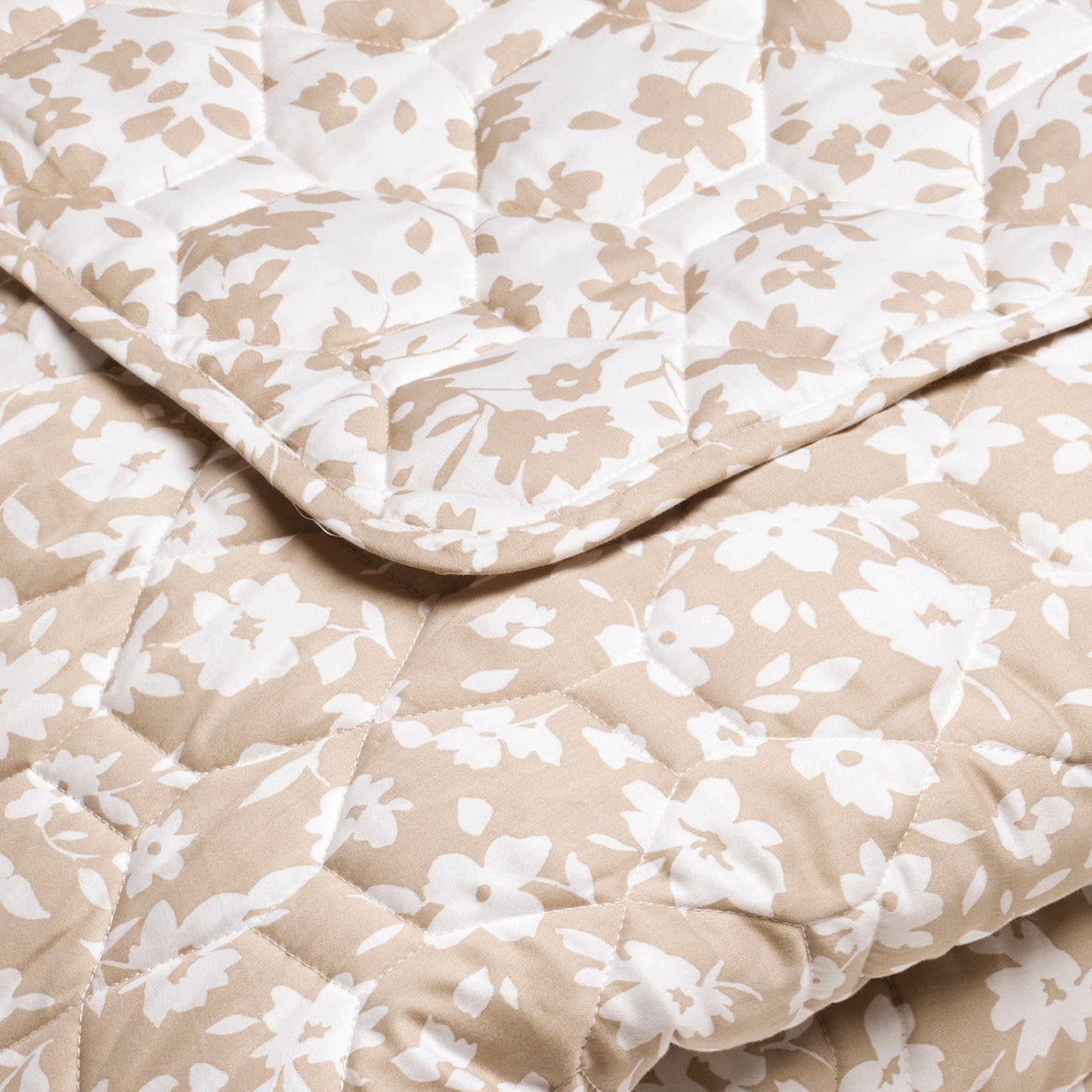 Bedspread Les Yeux de Suzanne Taupe - 180 x 220cm