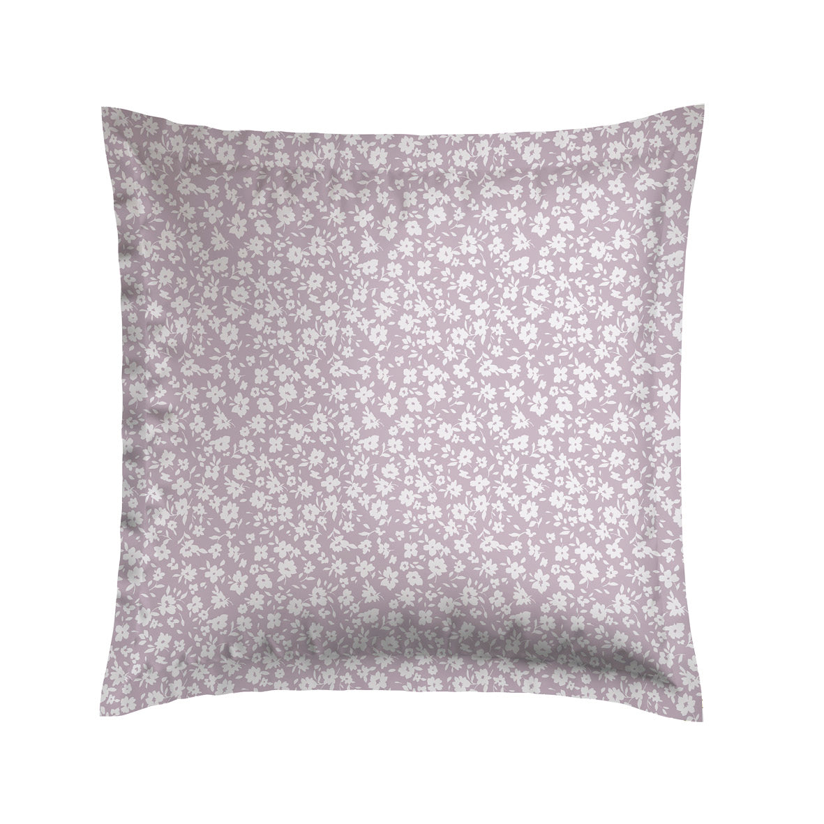 Pillowcase(s) cotton satin - Les Yeux de Suzanne Lavender 2 x (63 x 63 cm)