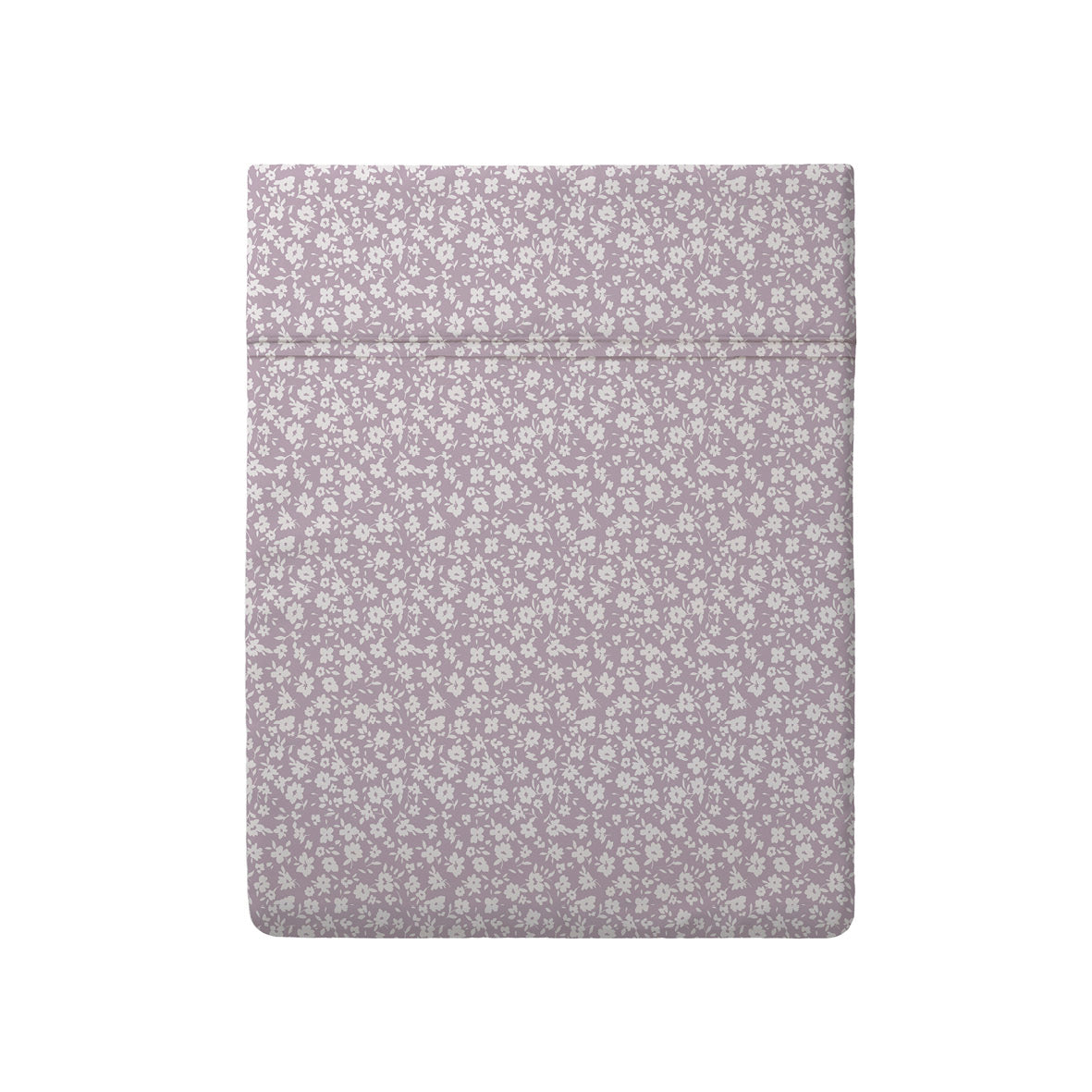 Flat sheet baby cotton satin - Les Yeux de Suzanne Lavender