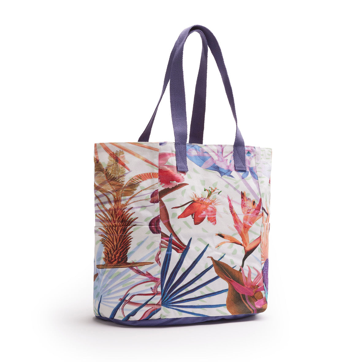 Beach bag in cotton